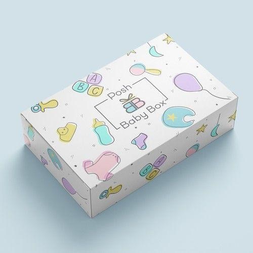 Baby toys mailer packaging box