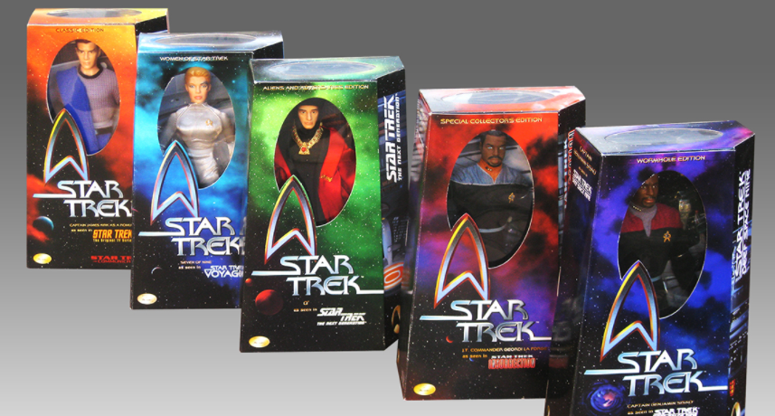 Is toy packaging and action figures the same or distinctive