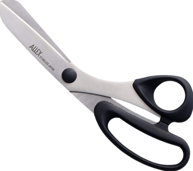 Long blade scissors with heavy-duty shears