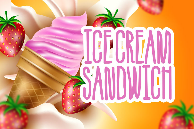 ice-cream-sandwich-ice-cream-font