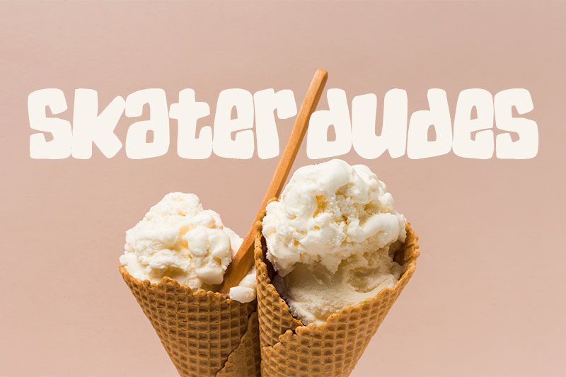 skater-dudes-ice-cream-font