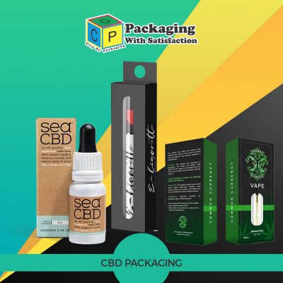 Custom Printed CBD Packaging Boxes