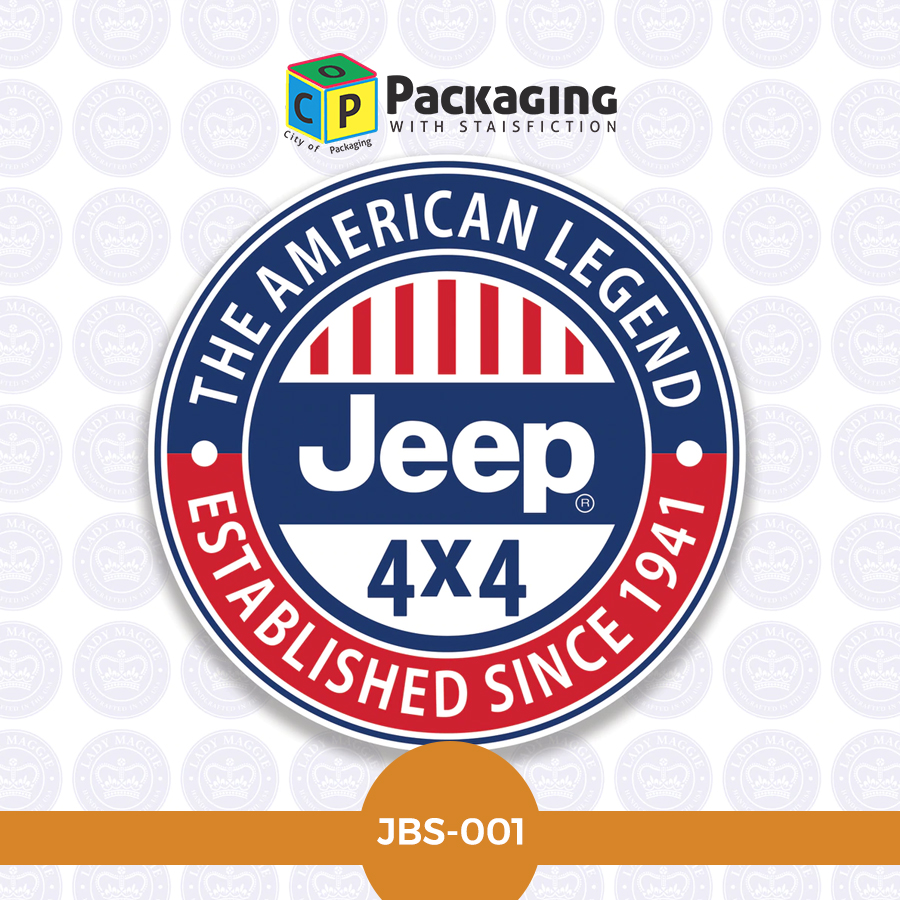 Order Custom Jeep Bumper Stickers | Wholesale Stic