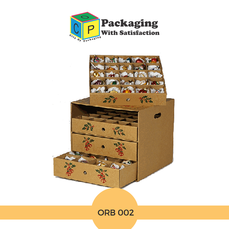 Custom Ornament Boxes - Ornament Storage Boxes