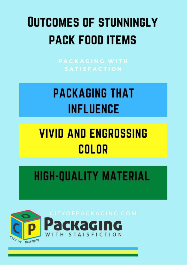 Outcomes of stunningly pack food items » City Of 