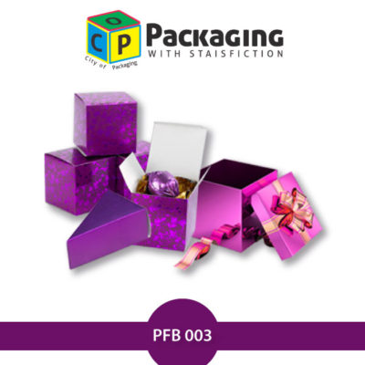 Purple Foil Boxes