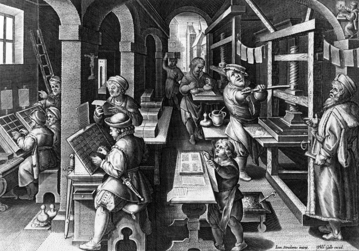 When Was The Printing Press Invented - Who Invente
