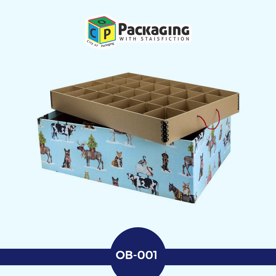 Custom Ornament Boxes  High Quality Wholesale Printed Ornament Packaging